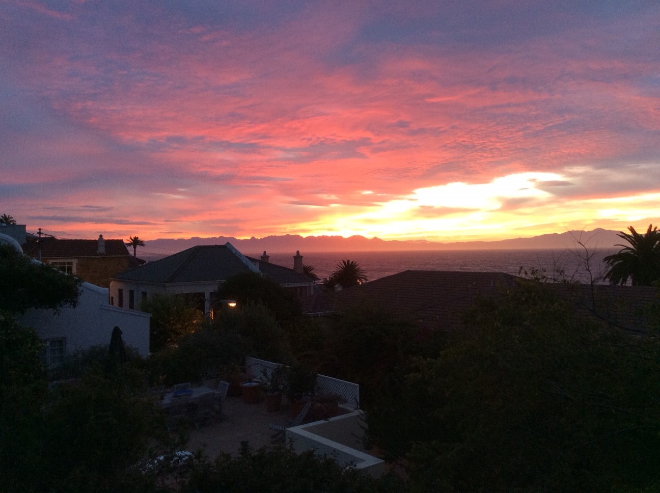 Stunning sunset views